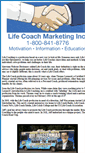 Mobile Screenshot of lifecoachmarketing.com